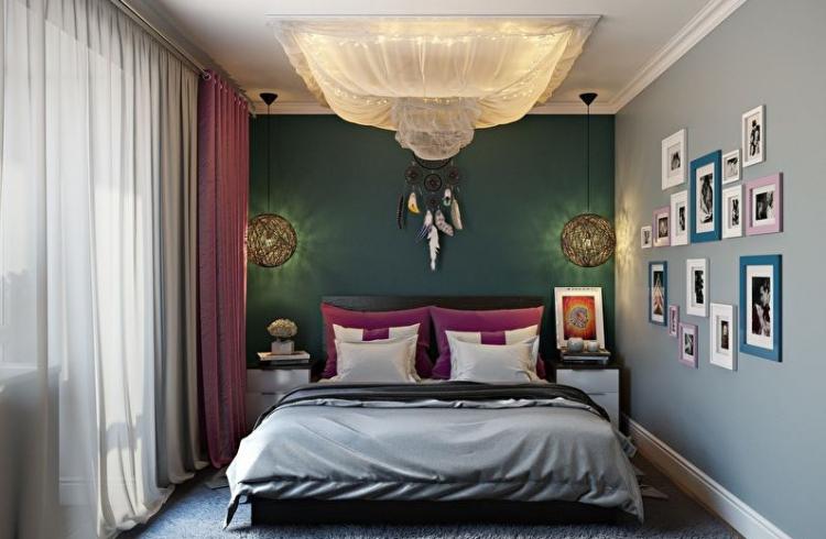 Le bon éclairage - Chambre design 10 m².