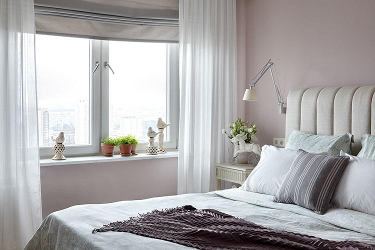 Eclairage et éclairage - Chambre design 9 m²