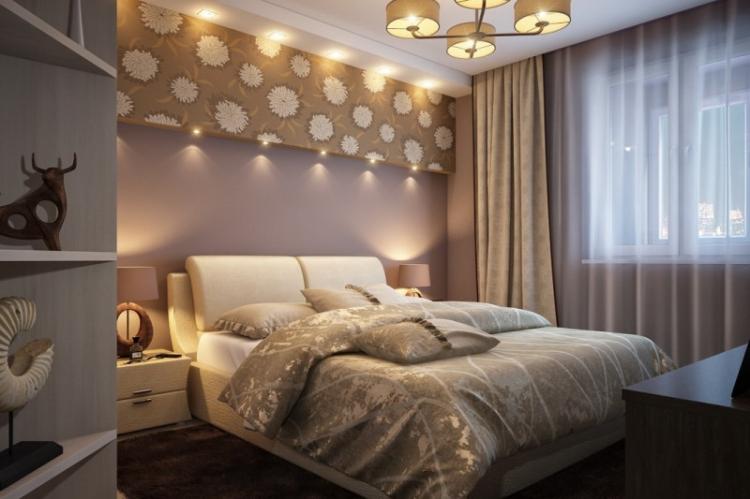 Décoration de plafond - Design de chambre à Khrouchtchev