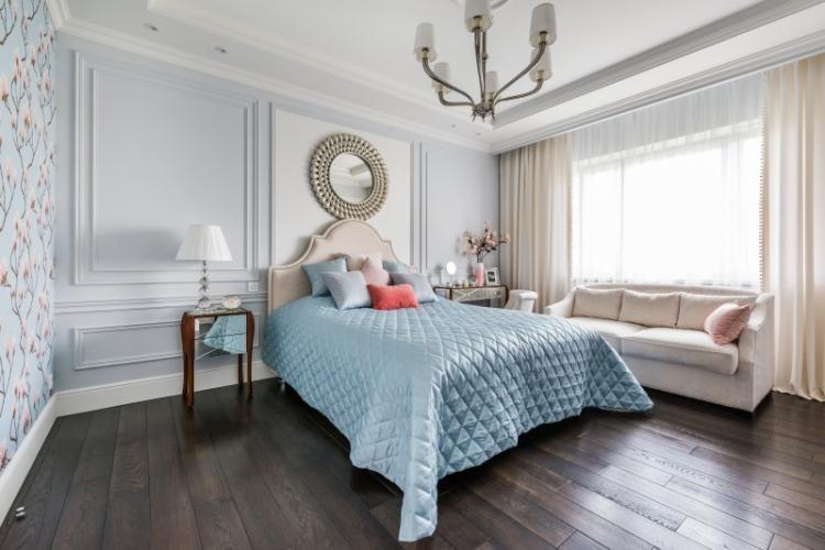 Finitions de sol - Conception de chambre de style classique