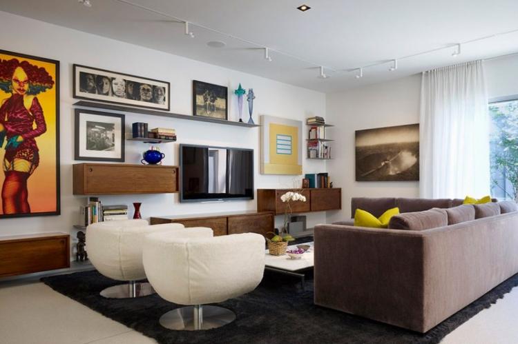 Peintures et photos encadrées - Design mural TV