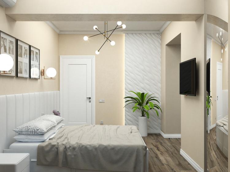 Conception d'un appartement de trois pièces 90 m².