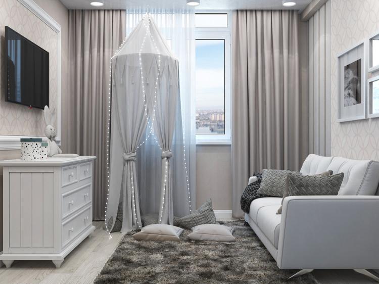 Conception d'un appartement de trois pièces 90 m².