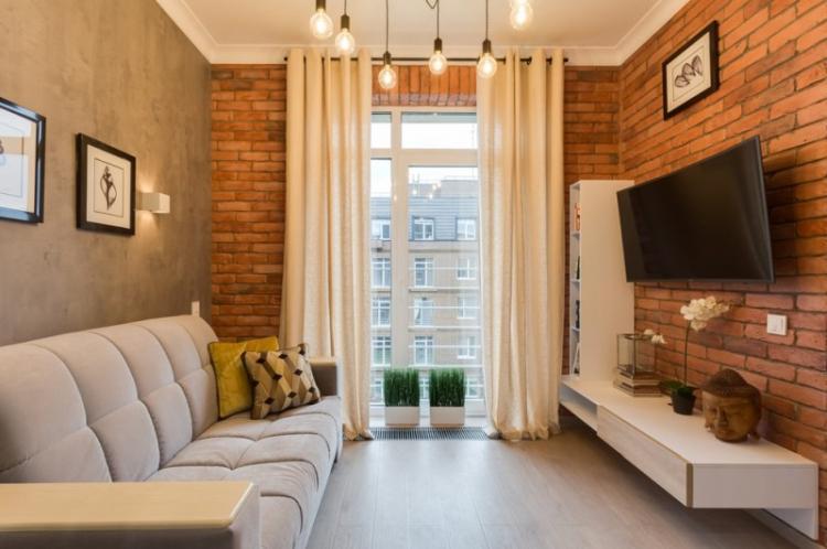 Éclairage et éclairage - Concevoir un salon étroit