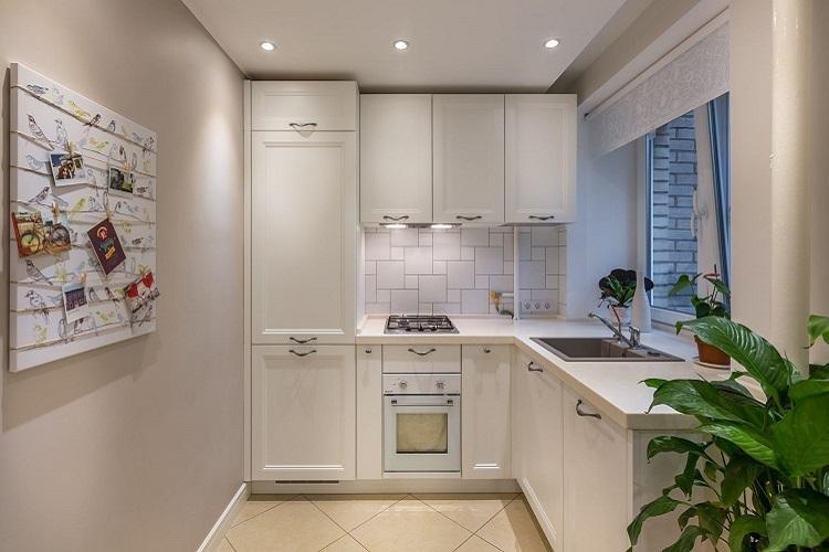 Tablier - Conception de cuisine étroite