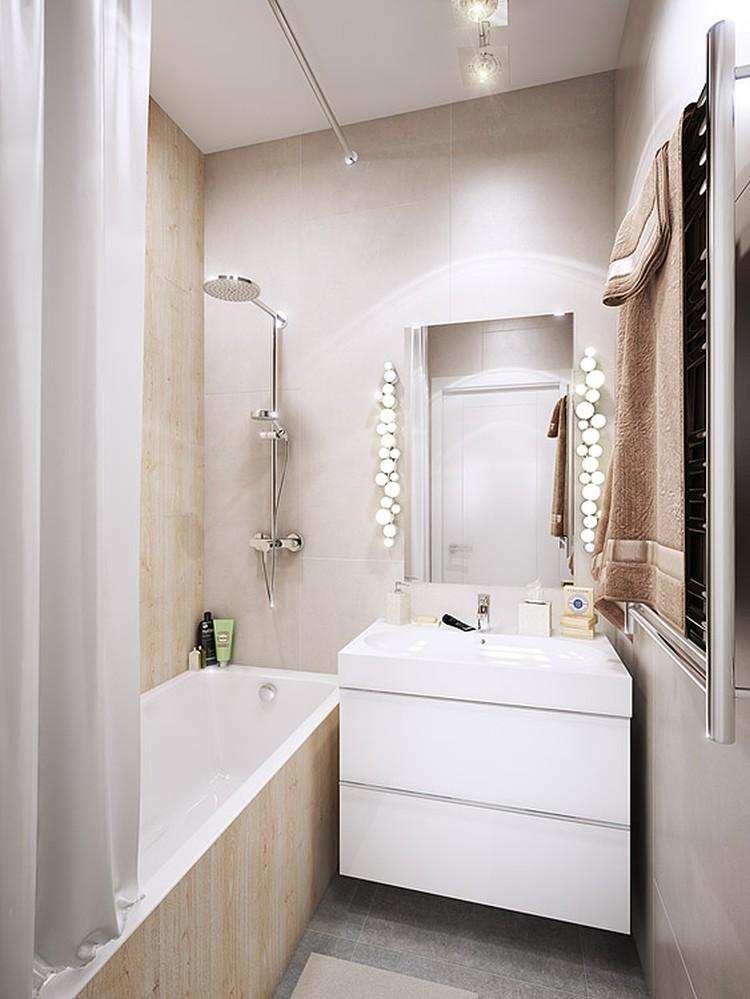 Salle de bain 2 m² - photo de décoration d'intérieur