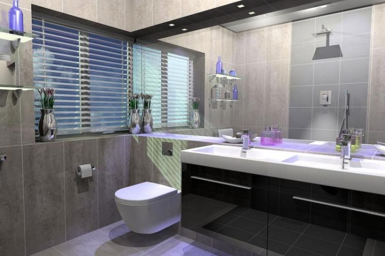 Salle de bain contemporaine - Design d'intérieur 2019