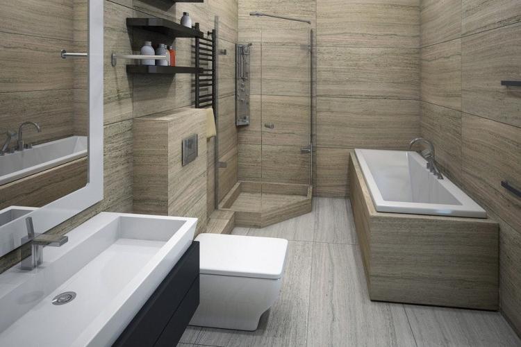 Salle de bain high-tech - Interior Design 2019