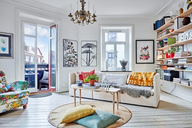 Conception du hall de l'appartement - photos d'intérieurs réels