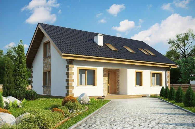 Matériaux de construction - Maison avec un grenier