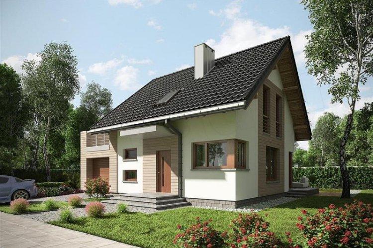 Maison 8 par 8 avec un grenier - projets et photos