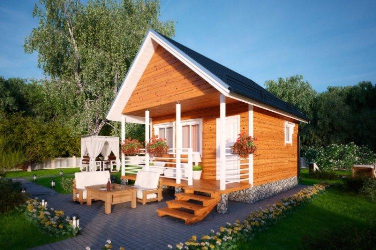 Maisons de campagne d'un bar - projets et photos