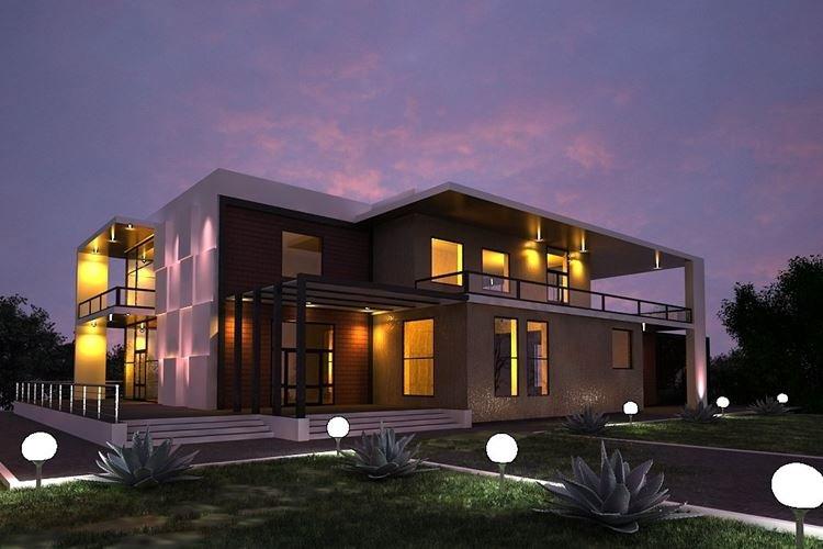 Maisons high-tech - projets et photos