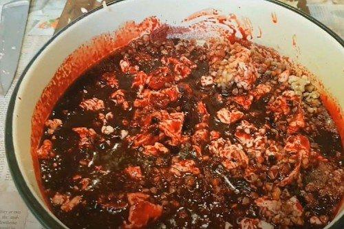 Boudin maison - recette étape par étape