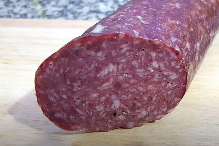 Cervelat de boeuf maison - recette pas à pas avec photo