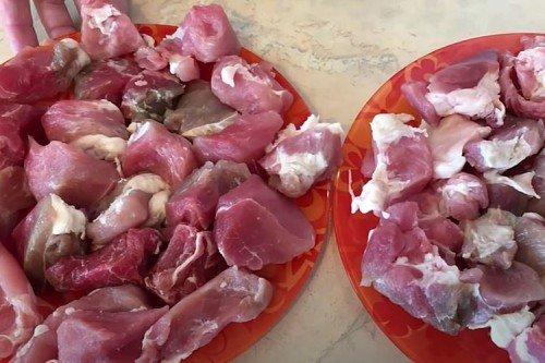 Saucisson salé maison - recette étape par étape