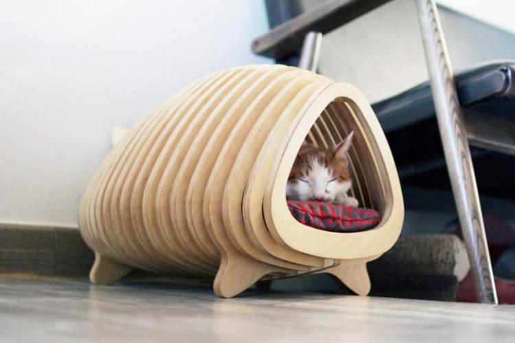 Maison de chat bricolage - photos et idées