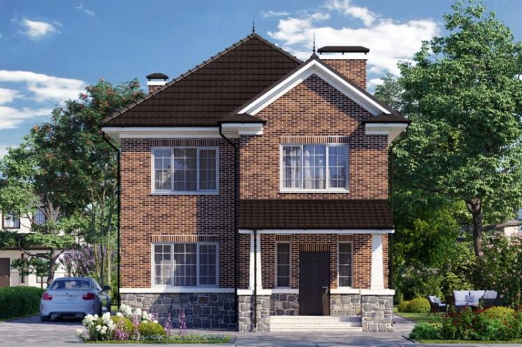 Maisons à deux étages : de beaux projets (plus de 100 photos)