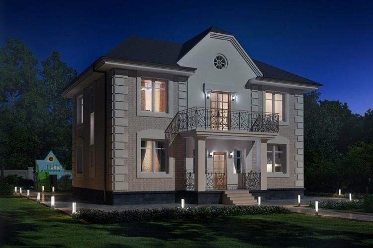 Maisons à deux étages avec grenier - projets et photos