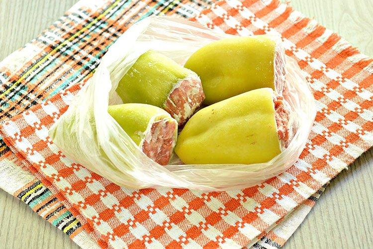 Poivrons farcis pour l'hiver - recettes