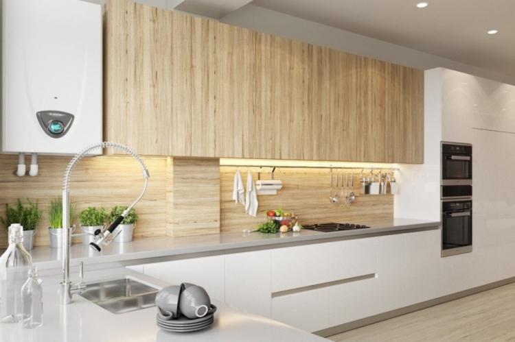 Tablier de cuisine en bois