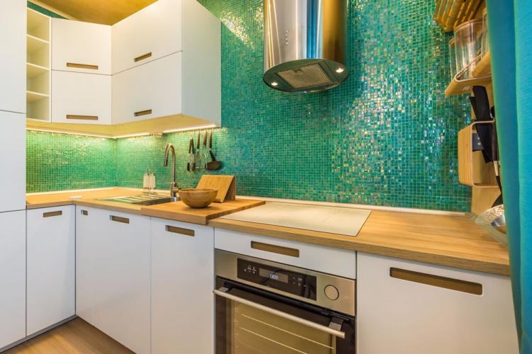 Tablier de cuisine en mosaïque