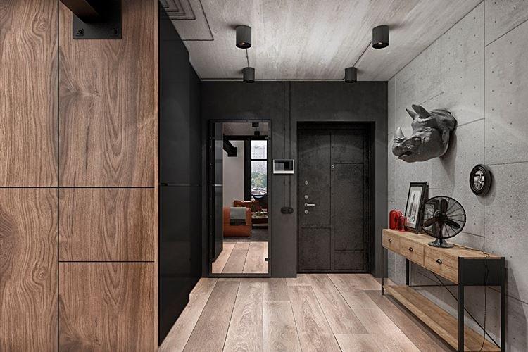 Couloir de style loft