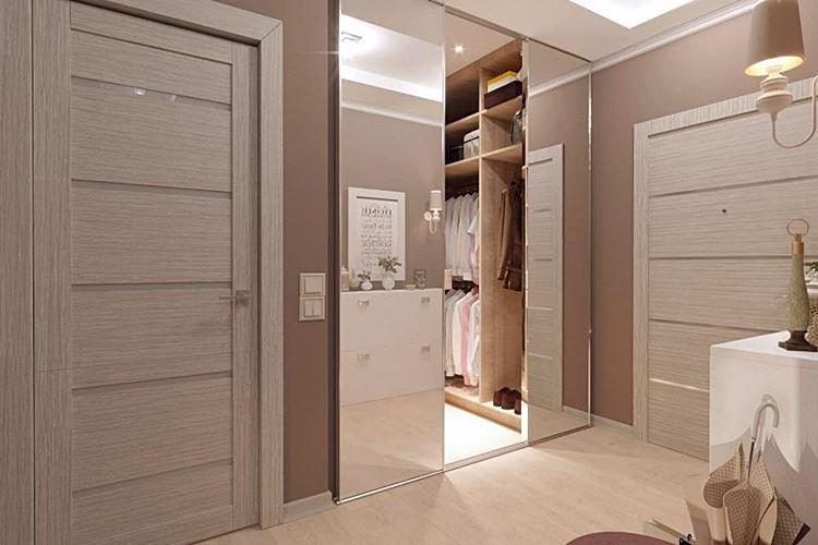 Conception de couloir beige