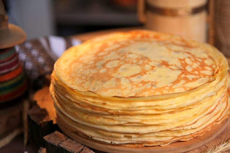 Crêpes au levain maigre