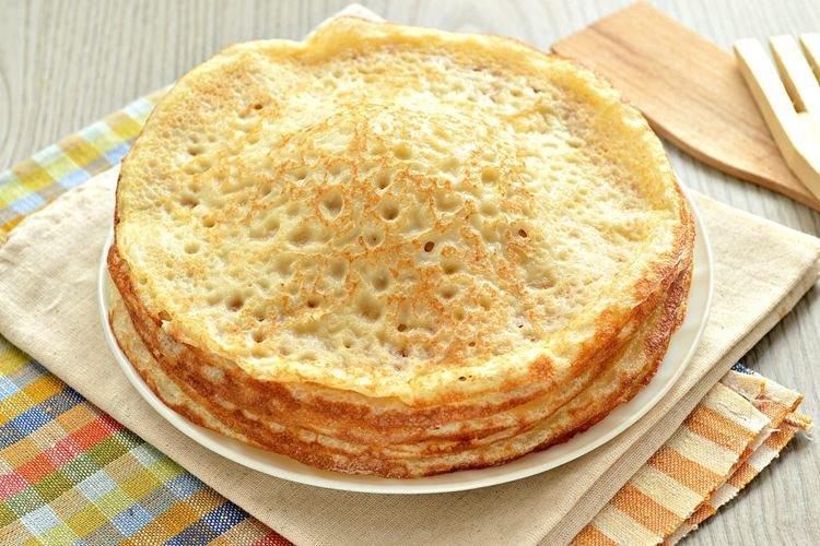 Crêpes maigres en saumure