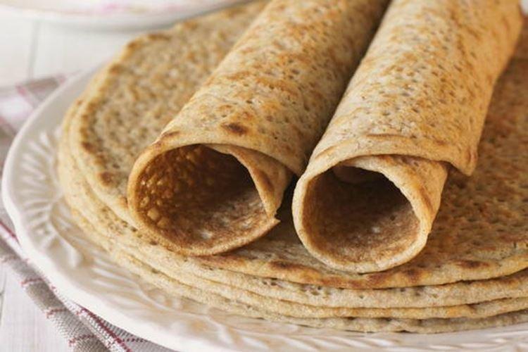 Crêpes maigres au lait d'avoine