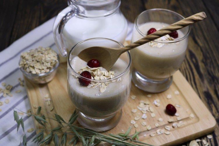 Gelée d'avoine au miel