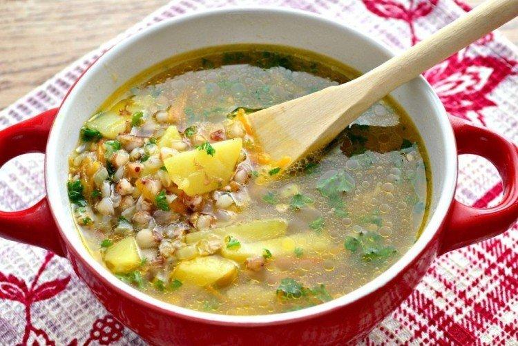 Soupe de sarrasin maigre
