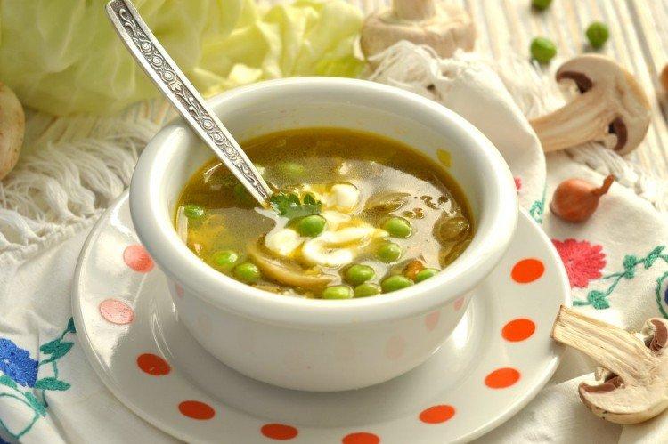 Soupe aux pois maigres