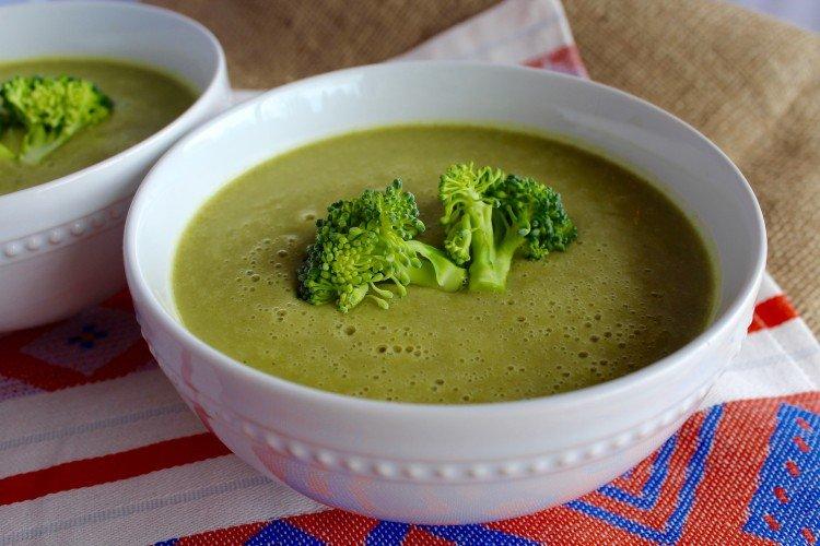 Soupe maigre au brocoli
