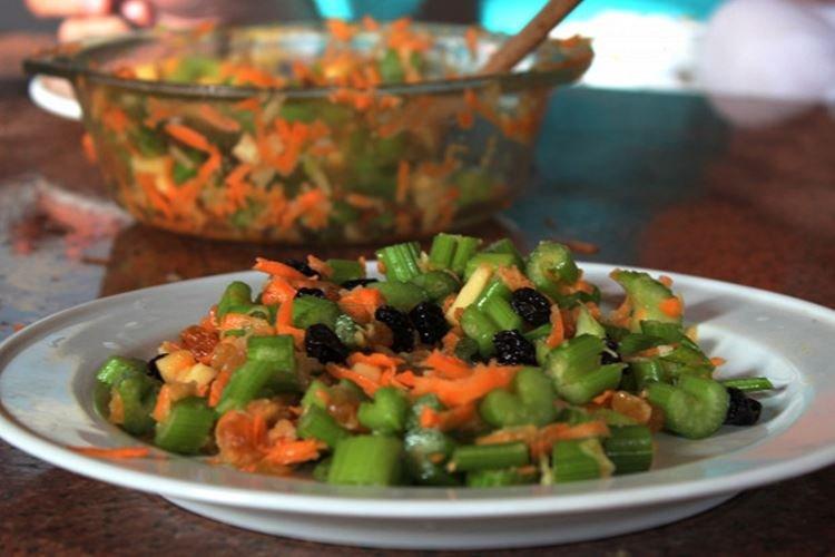 Salade de carottes et céleri