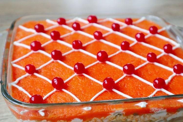 Salade de hareng et champignons marinés