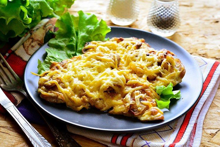 Côtelettes de poulet panées aux noix