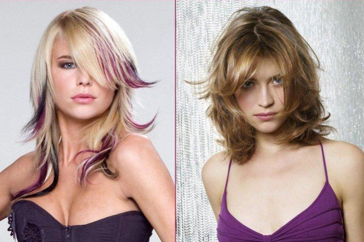 Coupes de cheveux pour un visage rond 2021 - photos et idées