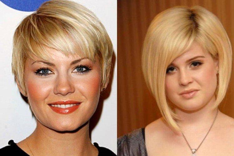 Coupes de cheveux pour un visage rond 2021 - photos et idées