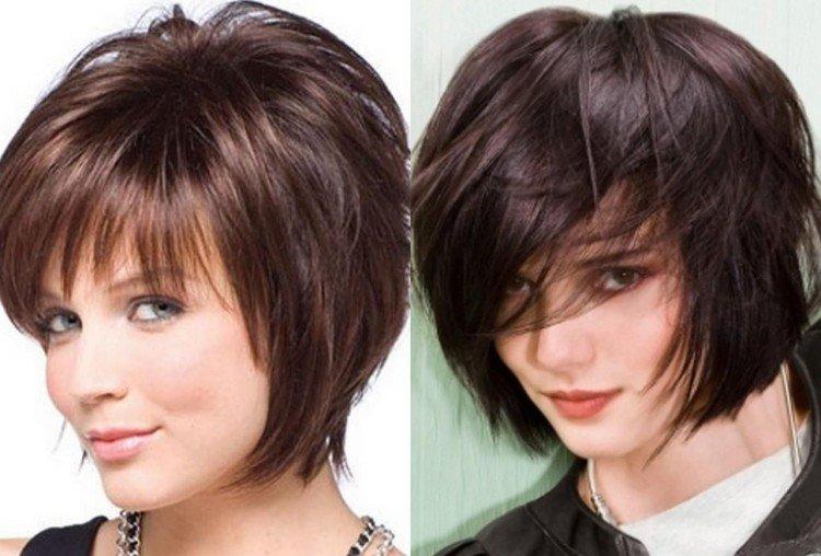 Coupes de cheveux pour un visage rond 2021 - photos et idées