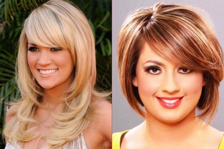 Coupes de cheveux pour un visage rond 2021 - photos et idées