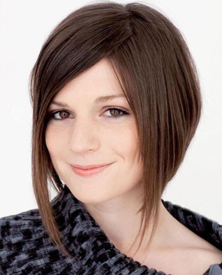 Coupes de cheveux pour un visage rond 2021 - photos et idées