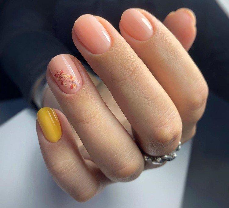 Manucure nue - photos et idées