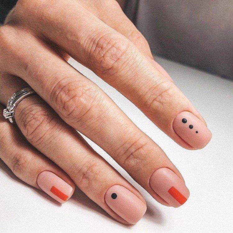 Manucure nue - photos et idées