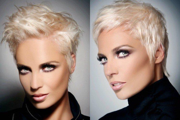 Coupe de cheveux de lutin lumineux avec une frange courte 2021