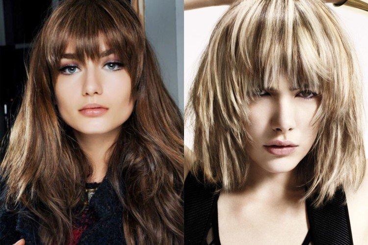 Franges déchirées et graduées audacieuses