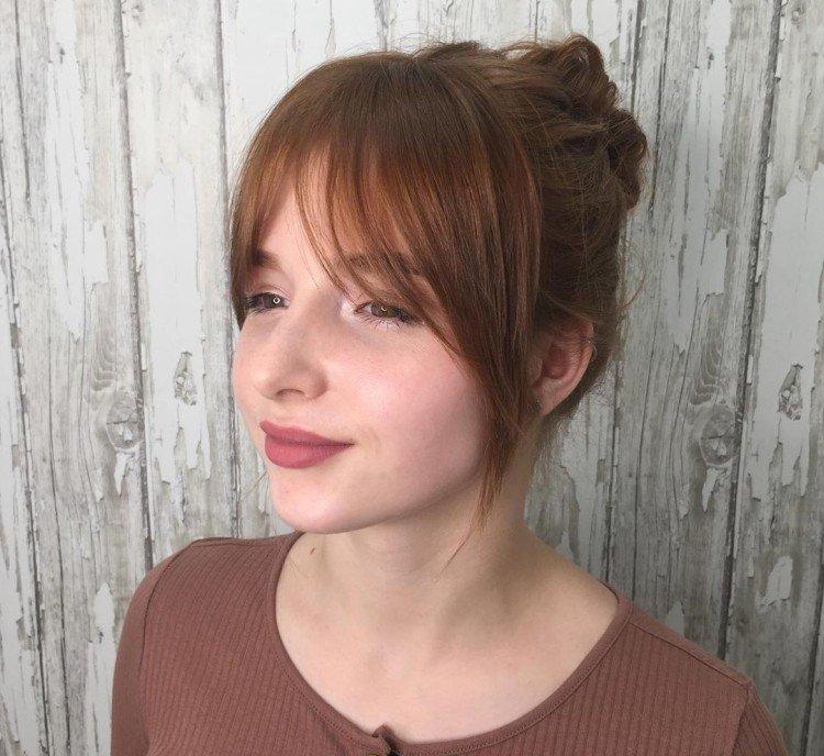 Coupes de cheveux avec frange 2021 - photos et belles idées