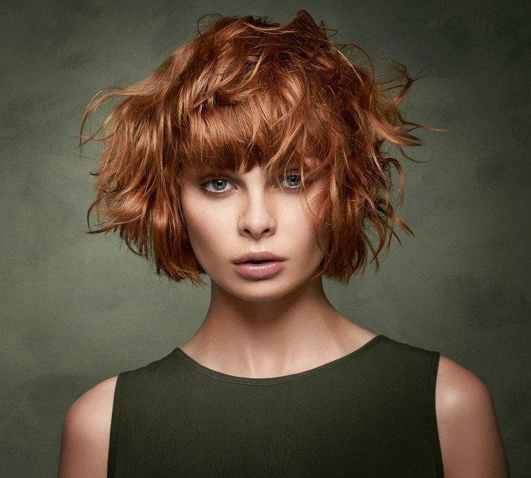 Coupes de cheveux avec frange 2021 - photos et belles idées