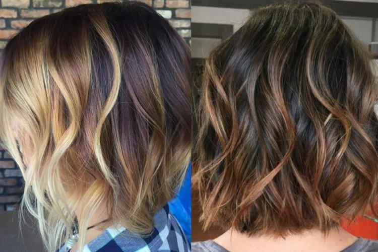 Coloration pour cheveux courts 2021 - photos et idées